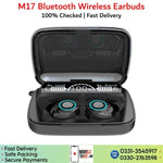 M10 Wireless Earphones with Charging Box, Waterproof Headphone, 9D Stereo, Sports Earbuds, Headsets with Microphone, Bluetooth